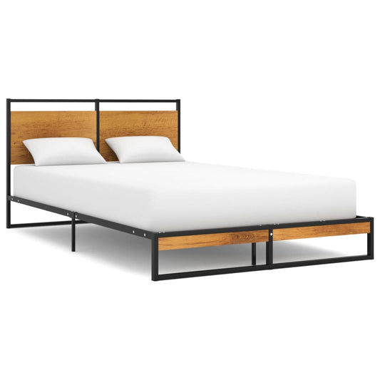 vidaXL Estructura de cama de metal 120x200 cm