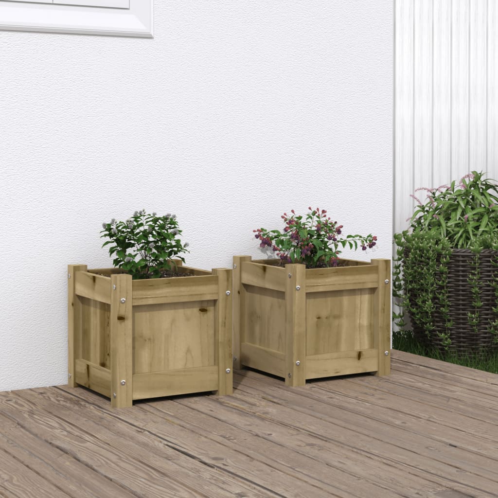 Baúl madera jardín almacenaje exterior caja pino terraza balcón