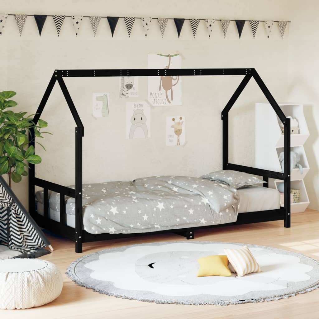 vidaXL Estructura de cama para niños madera de pino blanco 90x190 cm –  Bechester