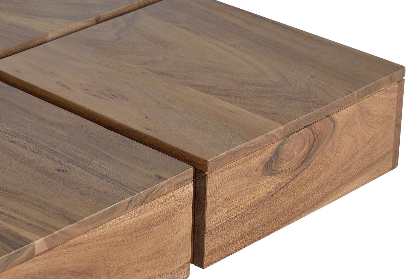 Mesa de centro en madera de acacia - GINER Y COLOMER