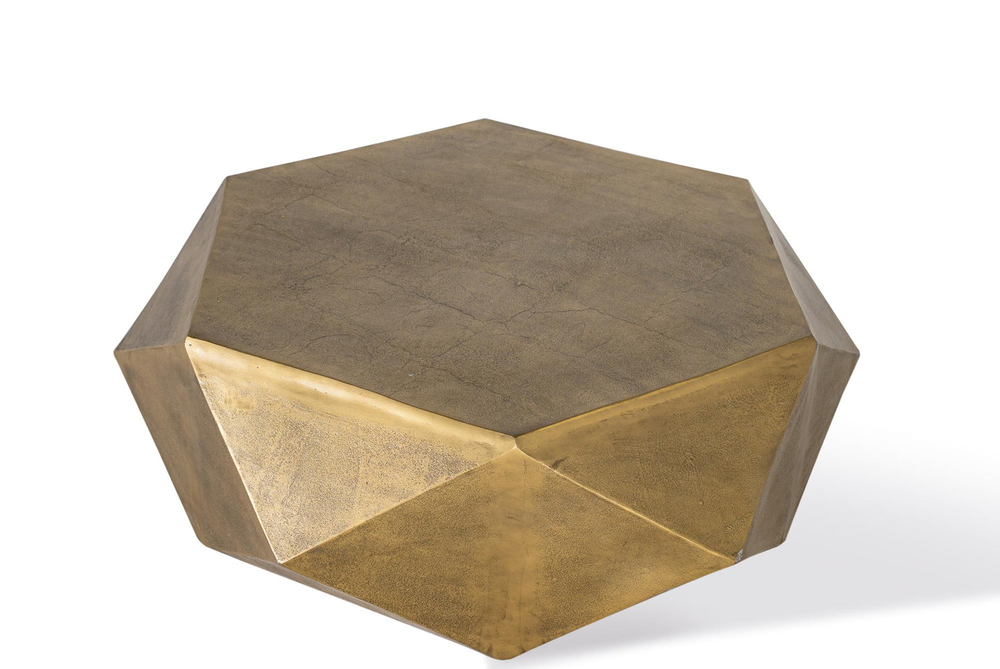 Mesa de centro hexagonal de aluminio - GINER Y COLOMER