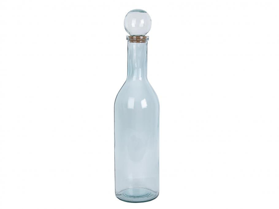Botella Vidrio Reciclado Azul