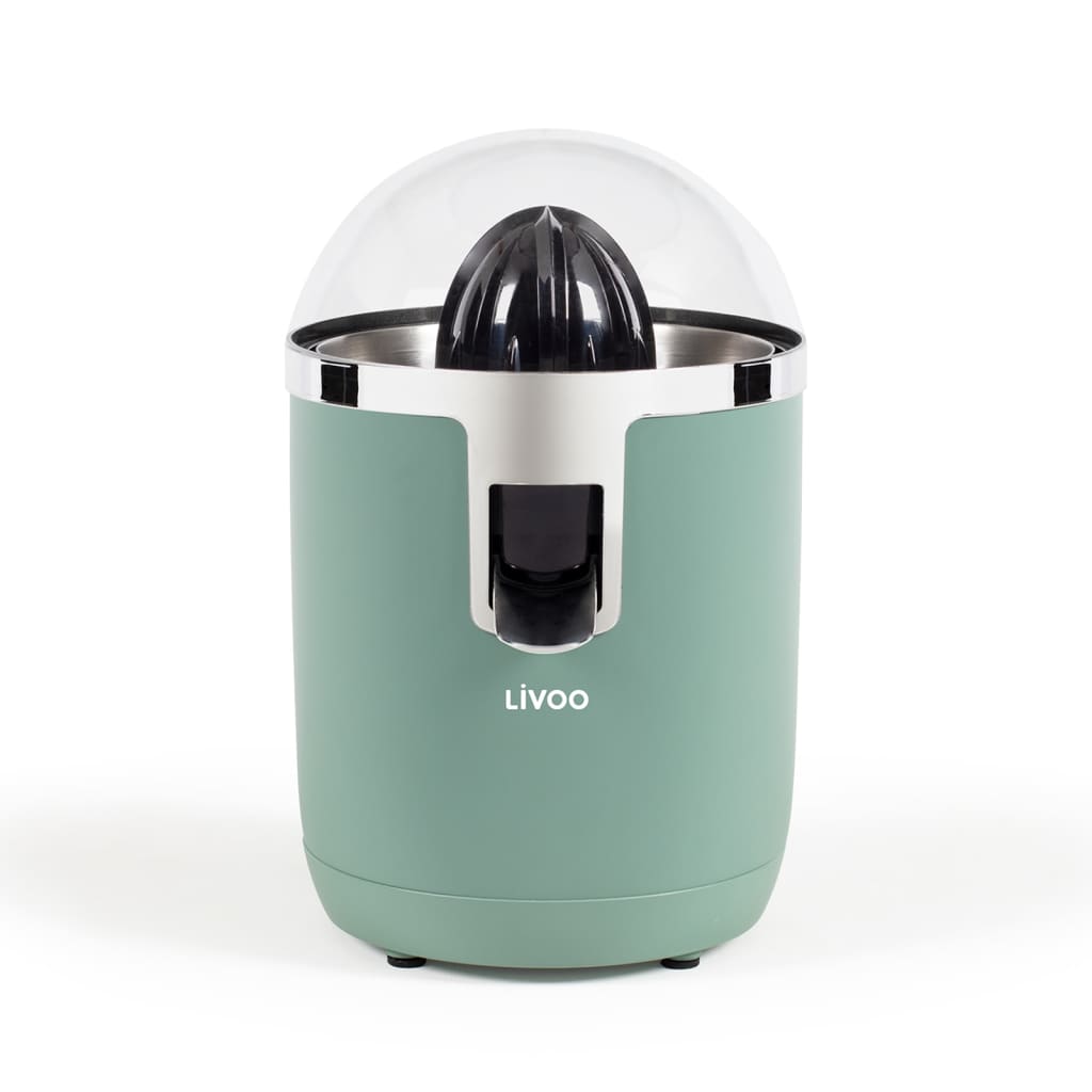 Livoo Exprimidor eléctrico verde 400 ml 70 W