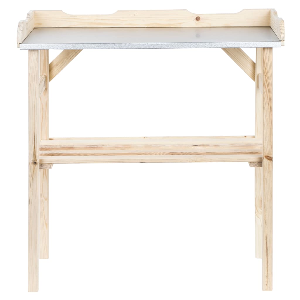 HI Mesa de cultivo de madera 82x38x78 cm