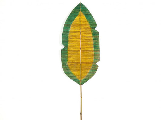 Plumero Rayung Bamboo Amarillo/verde