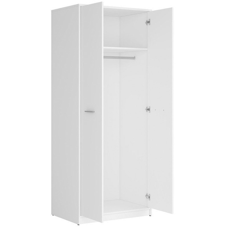 Armario De 2 Puertas De 80x54 Cm - Venprodin - Blanco