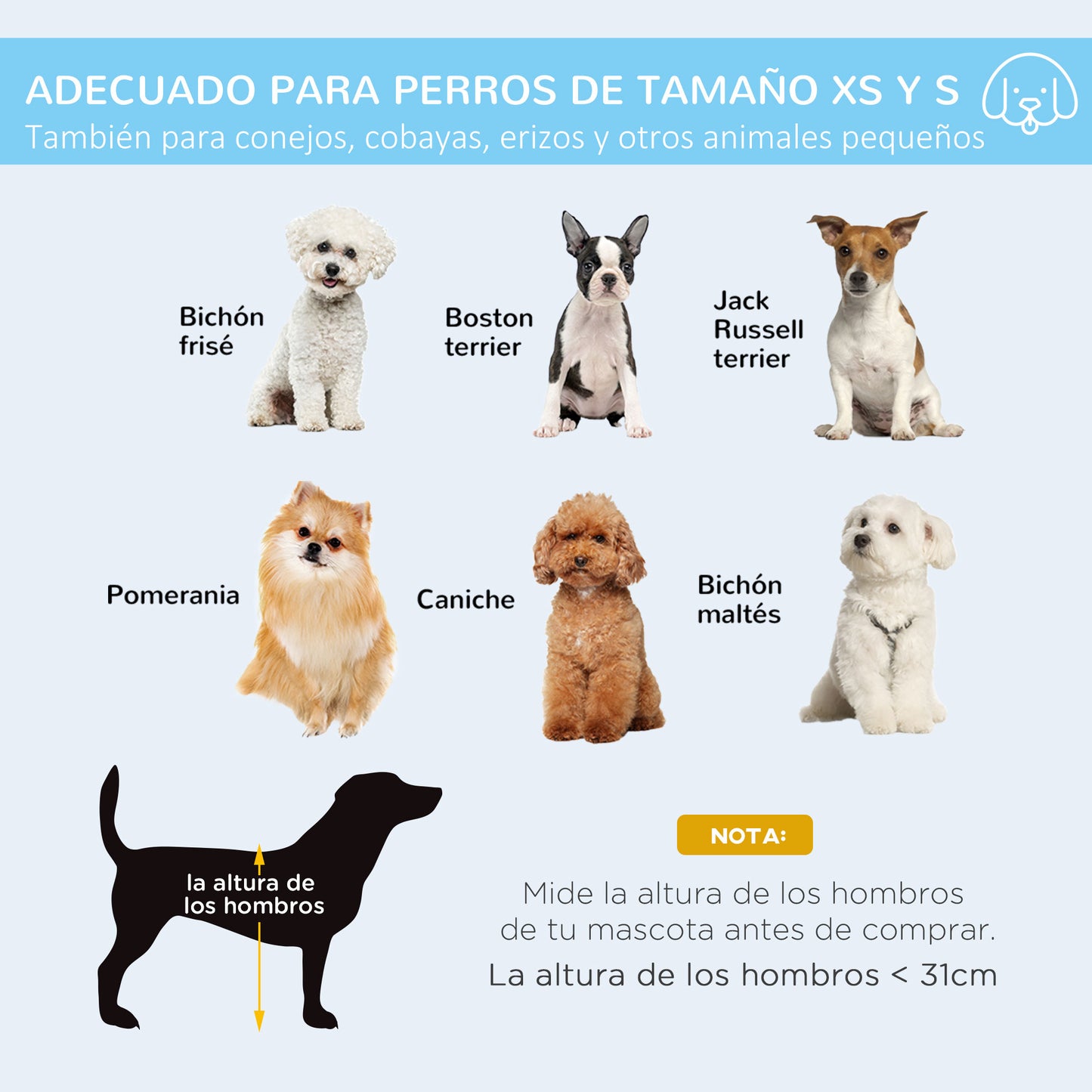 PawHut Parque de Juegos para Perros 8 Paneles 71x61 cm Plegables Jaula Metálica para Mascotas con Puerta para Jardín Patio Exterior Negro