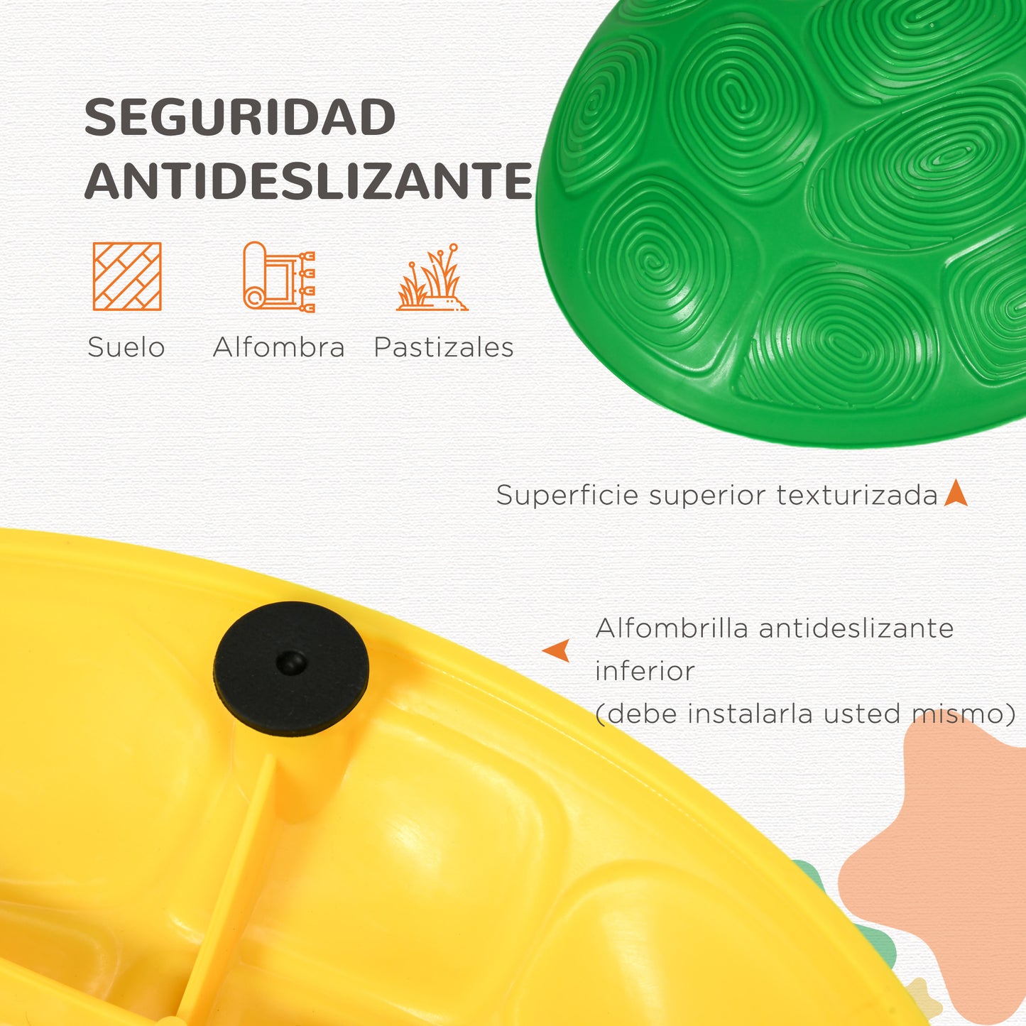 ZONEKIZ Piedras de Equilibrio para Niños de 3-8 Años Conjunto de 8 Piezas Bloques de Equilibrio Apilables con Base Antideslizante para Entrenamiento de Equilibrio y Promover la Coordinación Multicolor