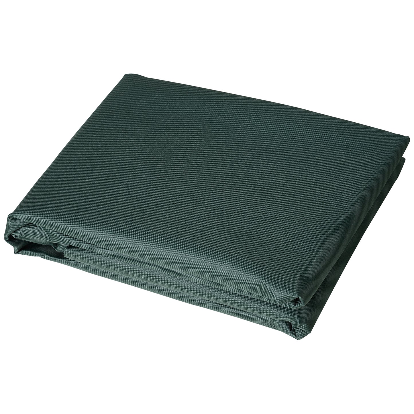 Outsunny Funda para Columpios de Exterior con Cremallera Cubierta Muebles para Exterior Ideal Columpios 205x124x164 cm Verde Oscuro