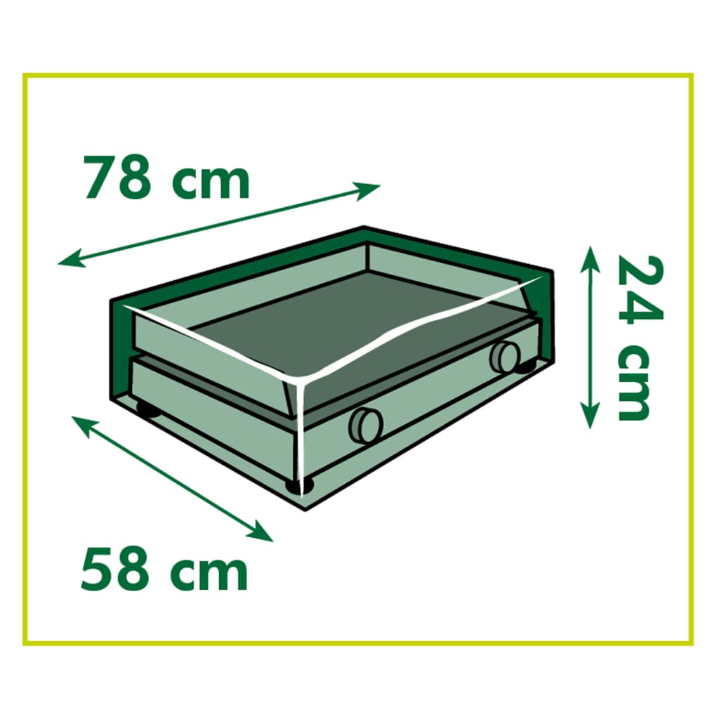 Nature Funda para barbacoa 78x58x24 cm