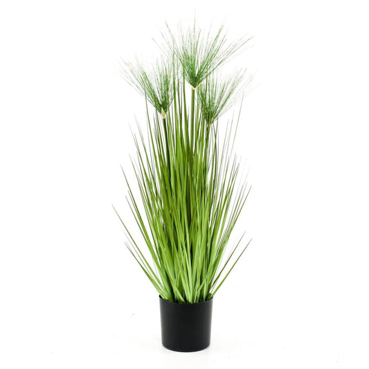 Emerald Cyperus artificial Haspan en maceta 75 cm