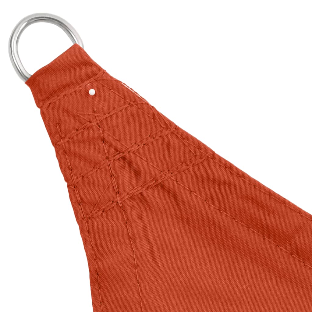 vidaXL Toldo de vela cuadrado de tela Oxford 2x2 m terracotta