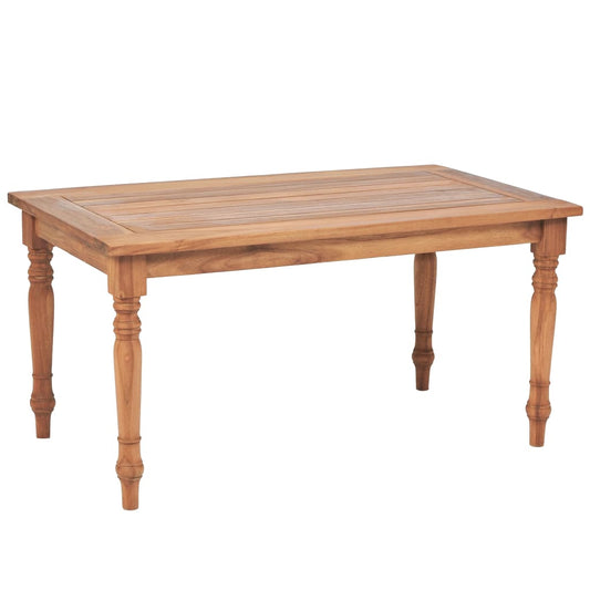 vidaXL Mesa de centro Batavia de madera de teca 90x50x45 cm