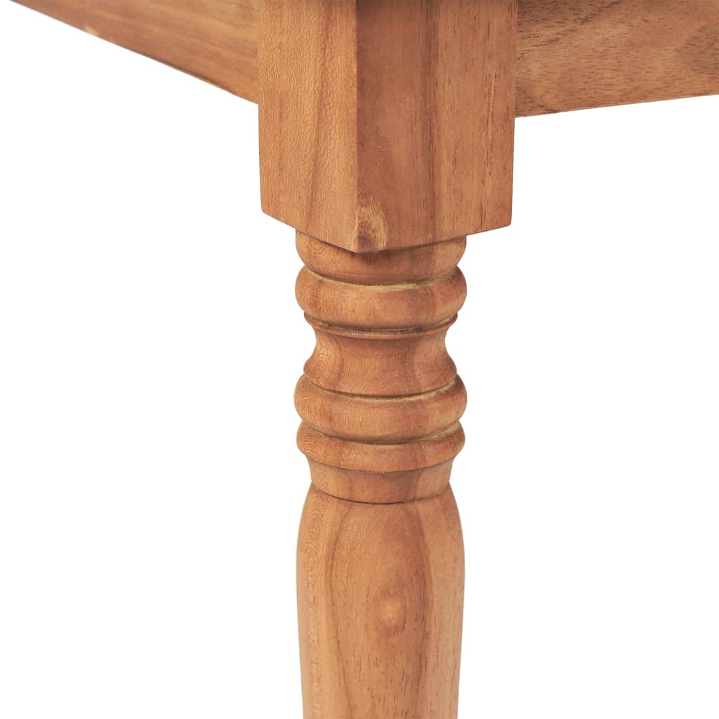 vidaXL Mesa de centro Batavia de madera de teca 90x50x45 cm