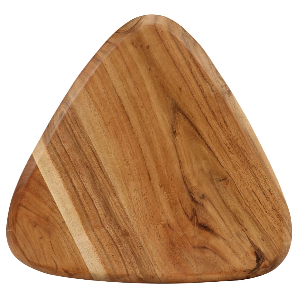 vidaXL Taburetes de cocina 2 unidades madera maciza de acacia