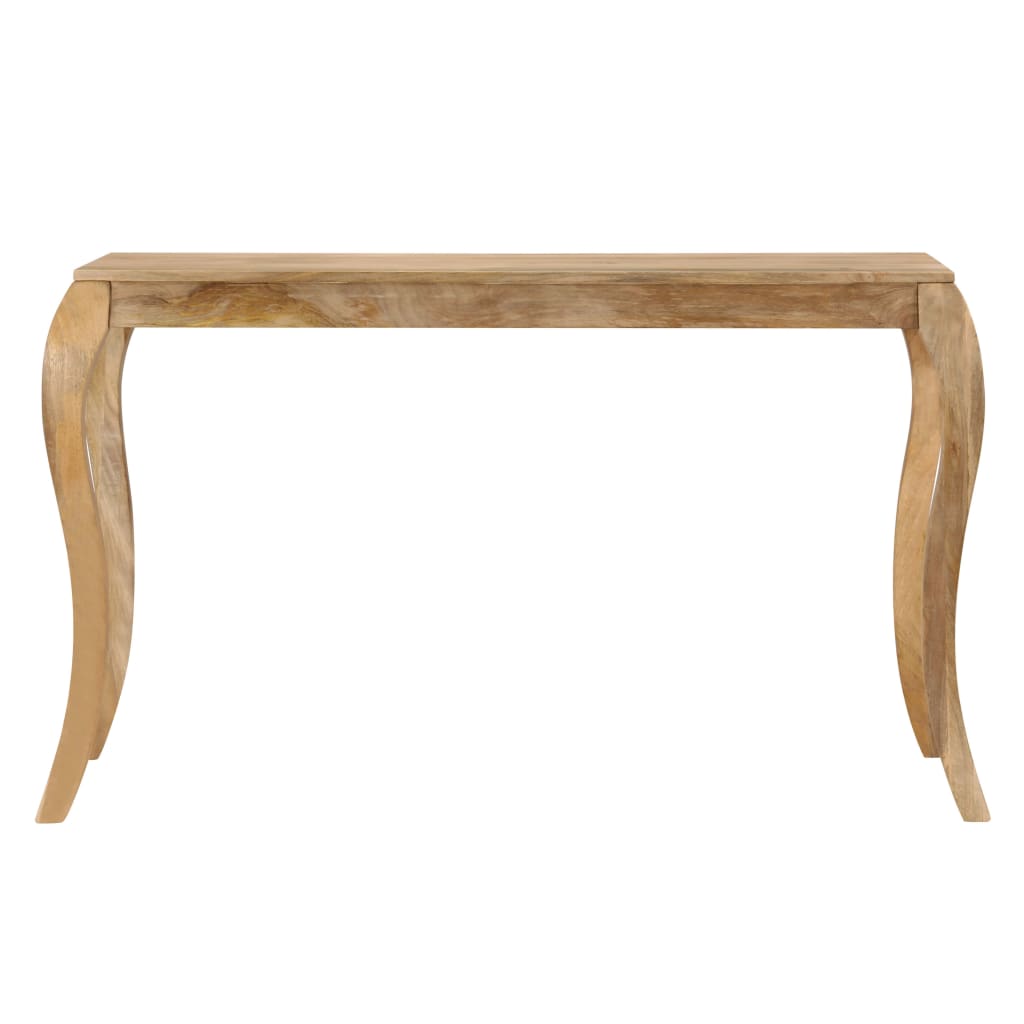 vidaXL Mesa de comedor de madera maciza de mango 118x60x76 cm