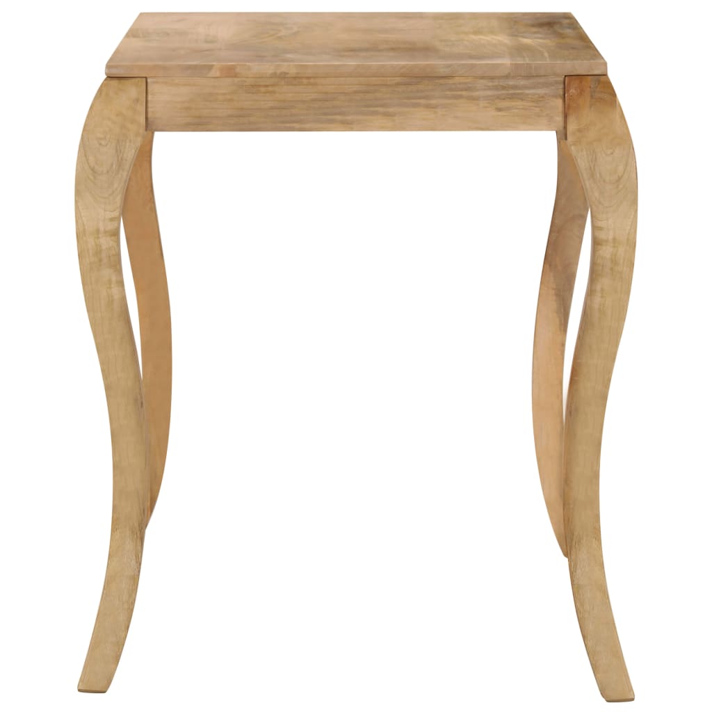 vidaXL Mesa de comedor de madera maciza de mango 118x60x76 cm