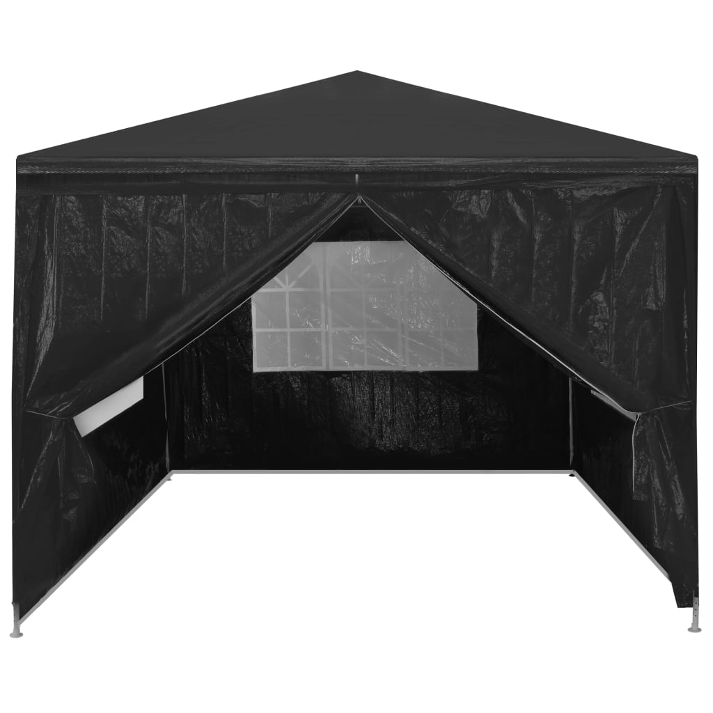 vidaXL Carpa para celebraciones gris antracita 3x3 m