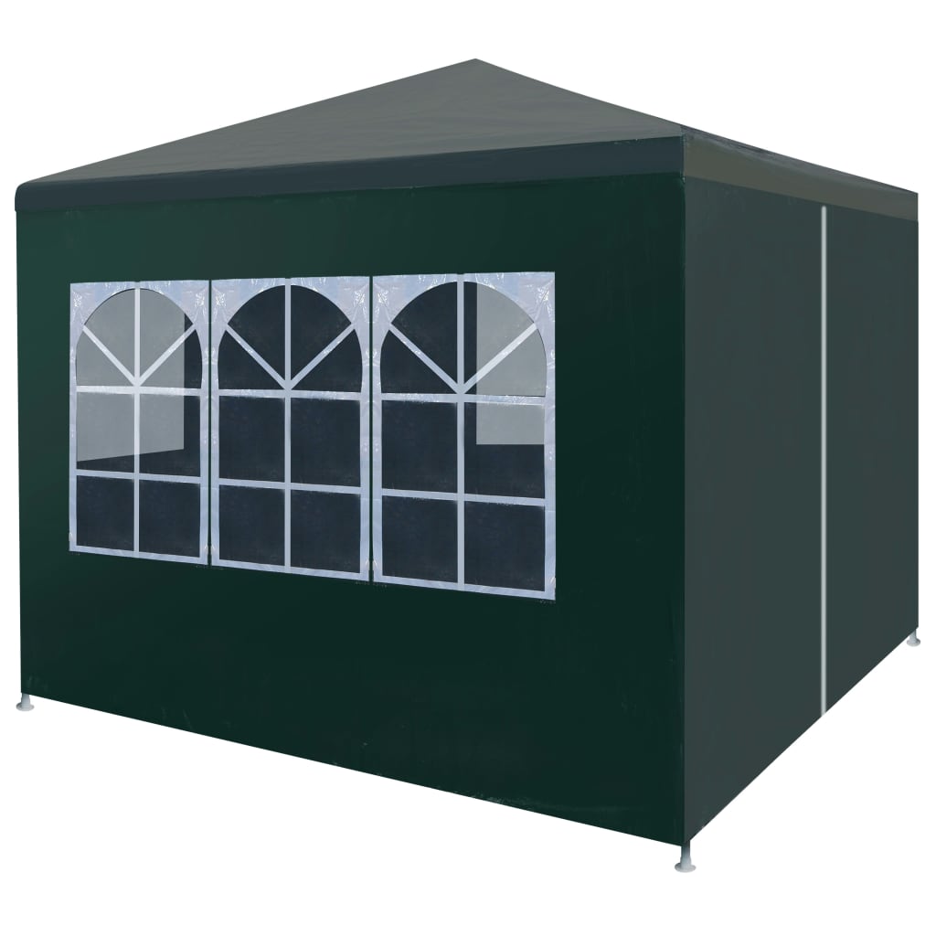 vidaXL Carpa para fiestas verde 3x3 m