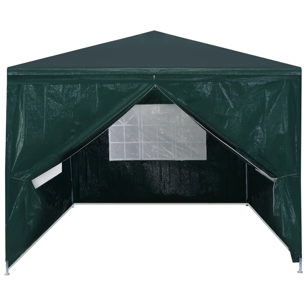 vidaXL Carpa para fiestas verde 3x3 m