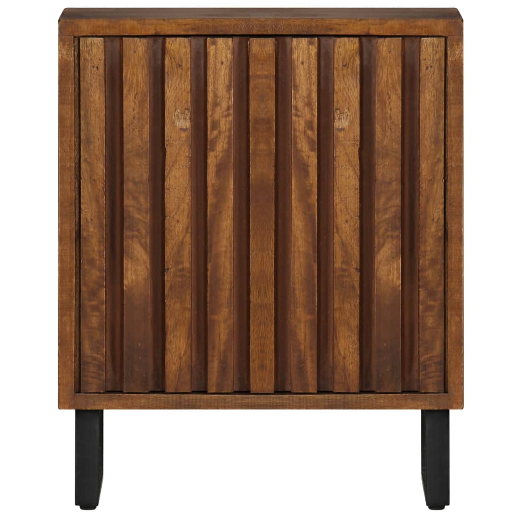 vidaXL Mesita de noche madera maciza de mango 40x30x50 cm