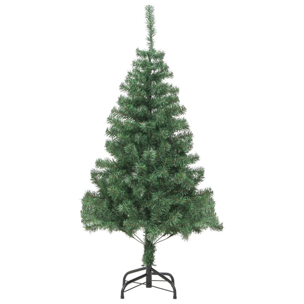 vidaXL Árbol de Navidad artificial con soporte 150 ramas 380 cm