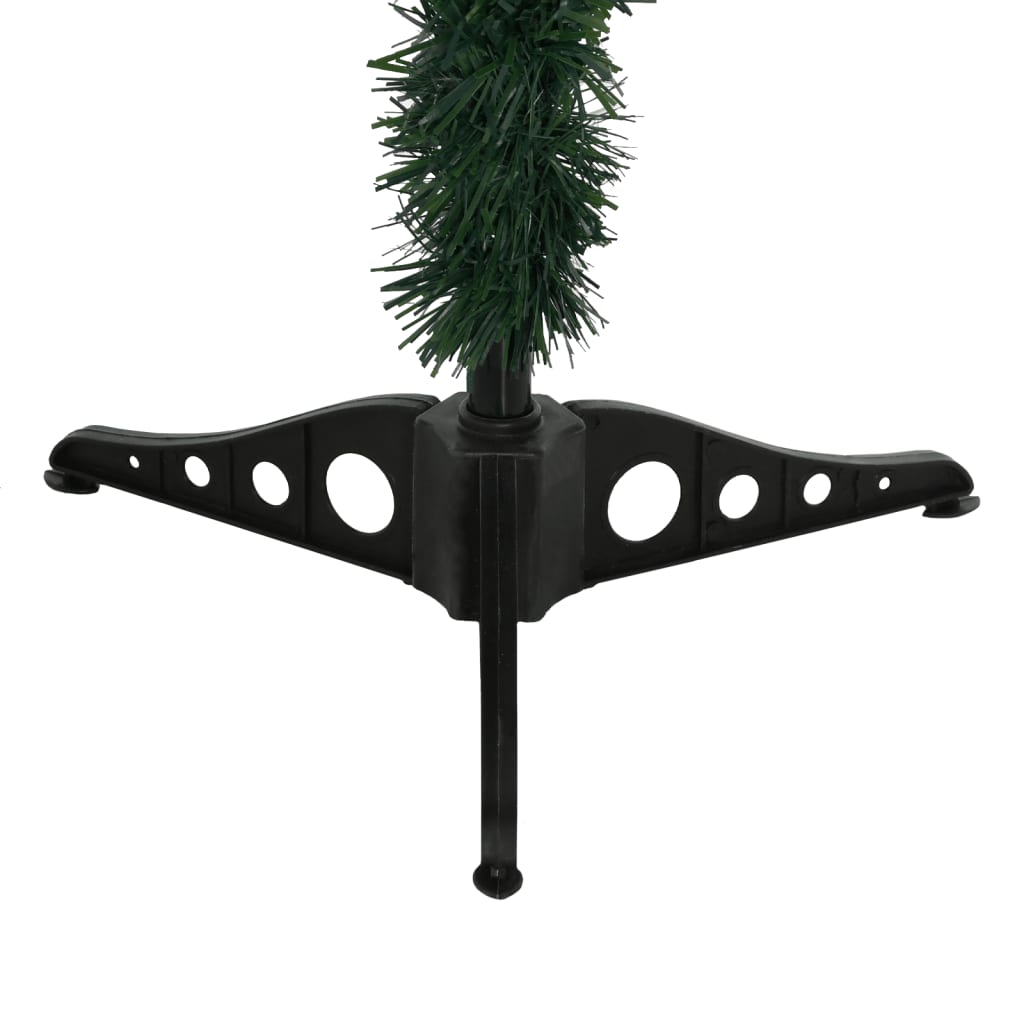 vidaXL Árbol de navidad glaseado con piñas 150 cm