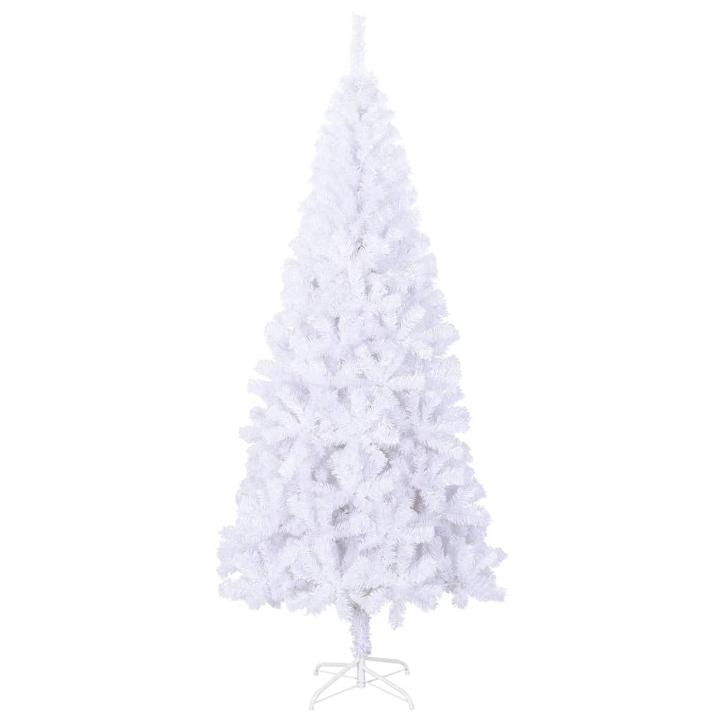 vidaXL Árbol de Navidad artificial con soporte 620 ramas 180 cm