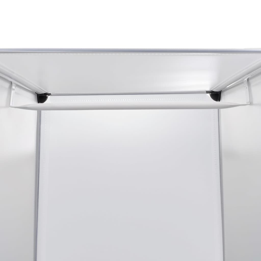 vidaXl Armario modular con 9 compartimentos blanco 37x115x150 cm