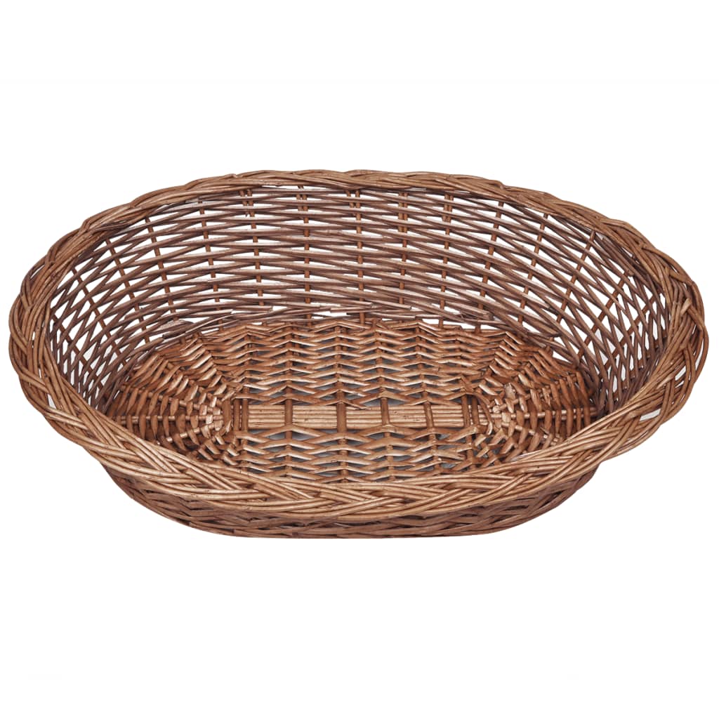 vidaXL Cesta para perros/cama para mascotas sauce natural 69 cm