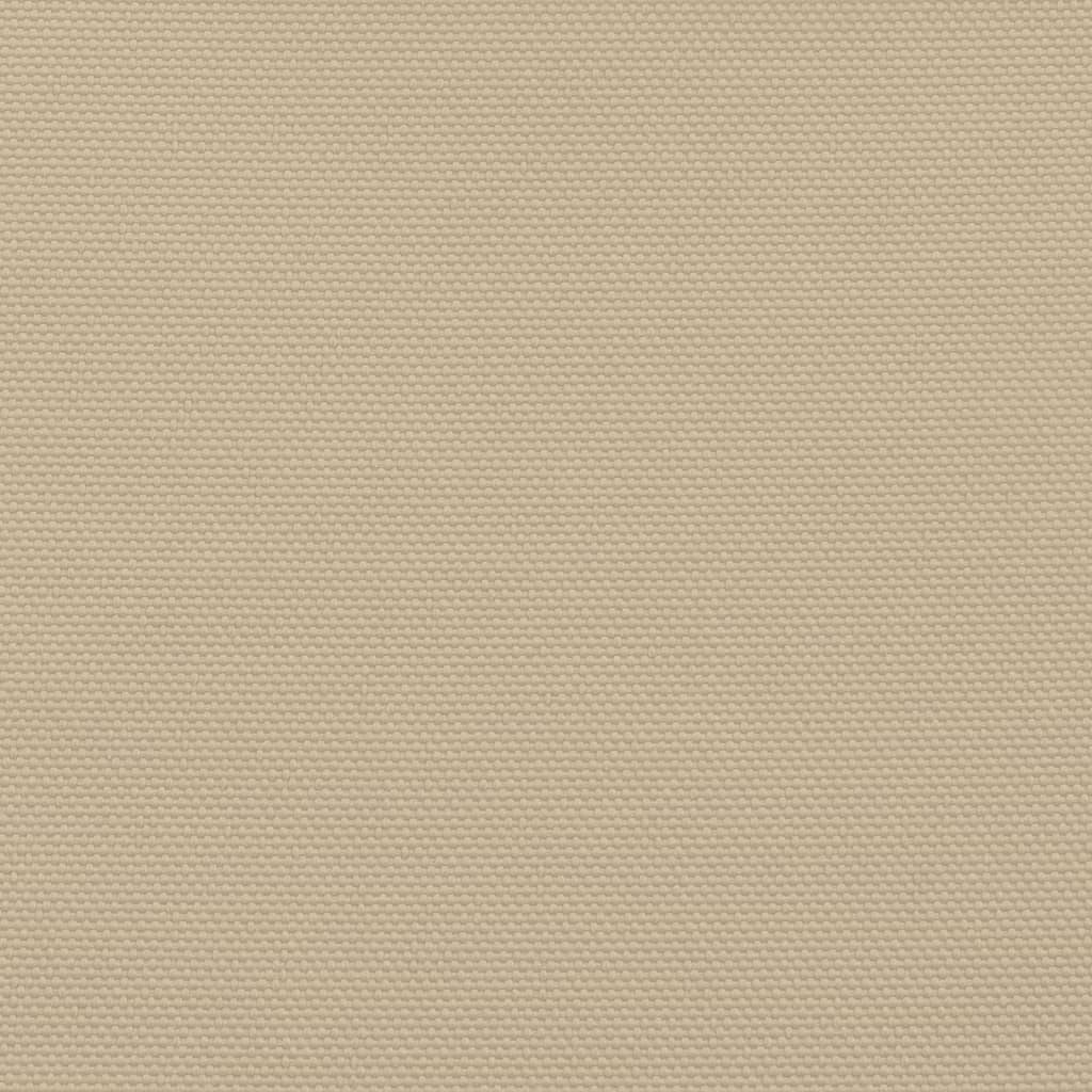 vidaXL Toldo de vela cuadrado tela Oxford beige 3,6x3,6 m