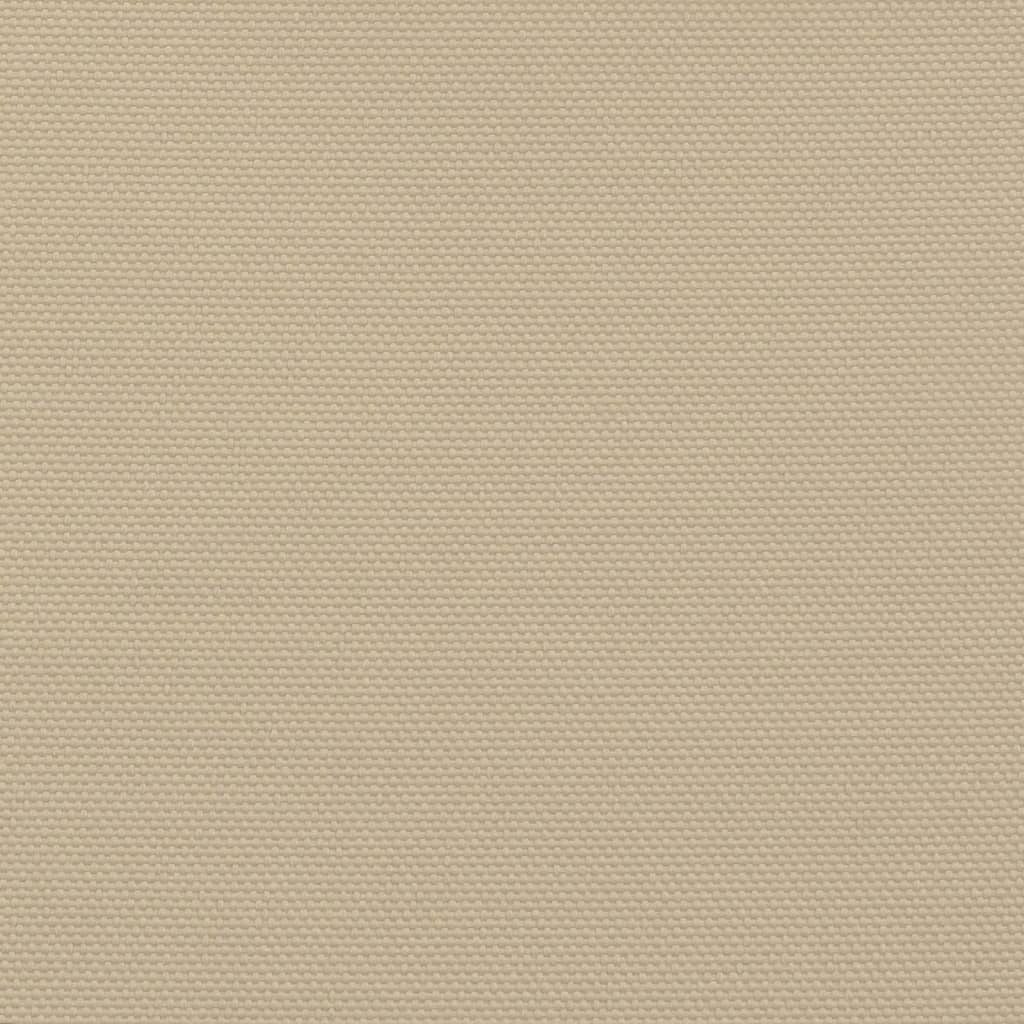 vidaXL Toldo de vela rectangular tela Oxford beige 4x6 m