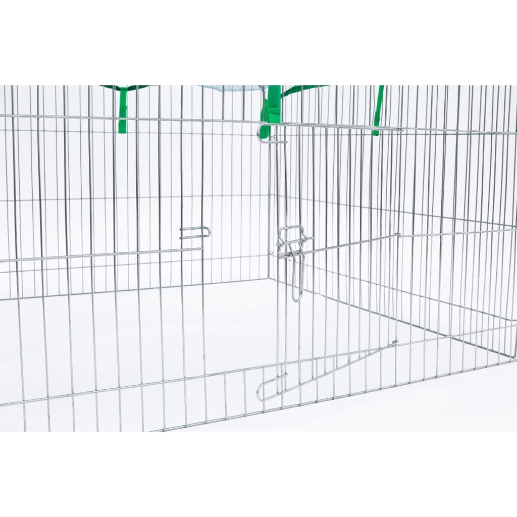 @Pet Recinto para mascotas de exterior Castle metal 144x112x60 cm