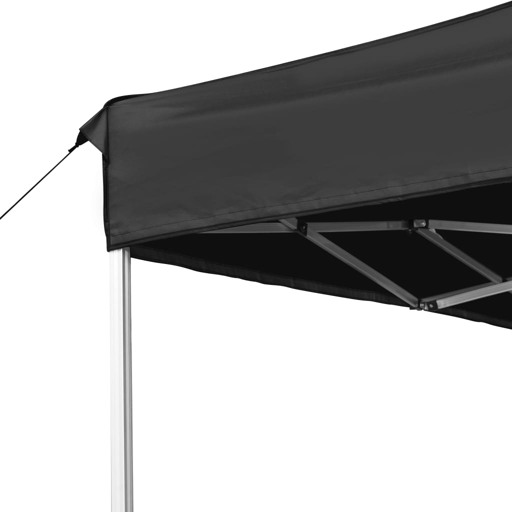 vidaXL Carpa plegable profesional de aluminio gris antracita 4,5x3 m