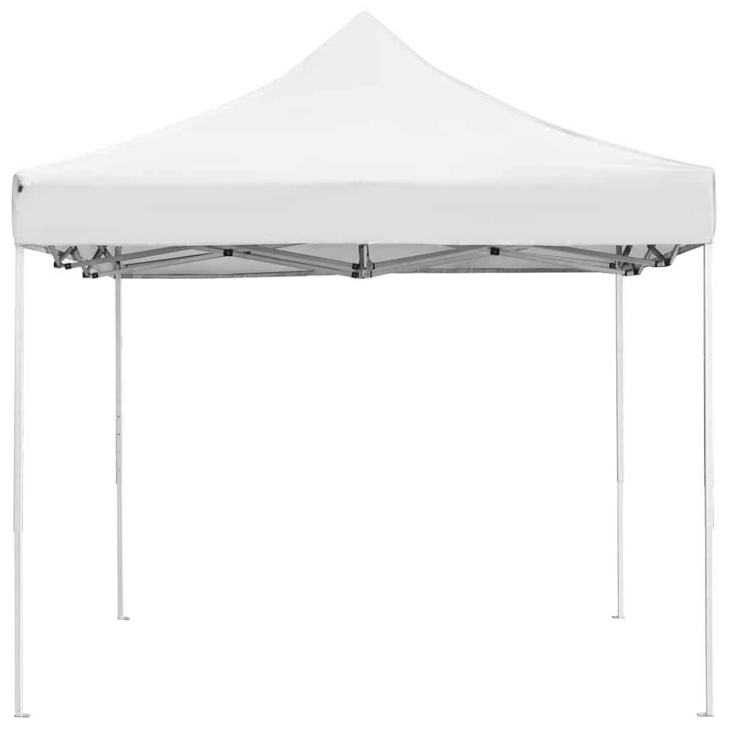 vidaXL Carpa plegable profesional de aluminio blanca 4,5x3 m