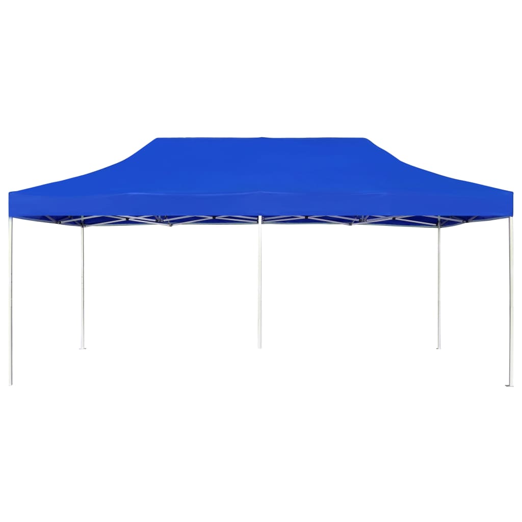 vidaXL Carpa plegable profesional de aluminio azul 6x3 m