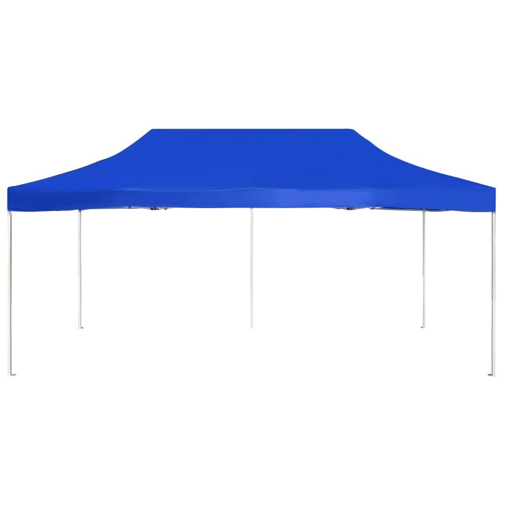 vidaXL Carpa plegable profesional de aluminio azul 6x3 m