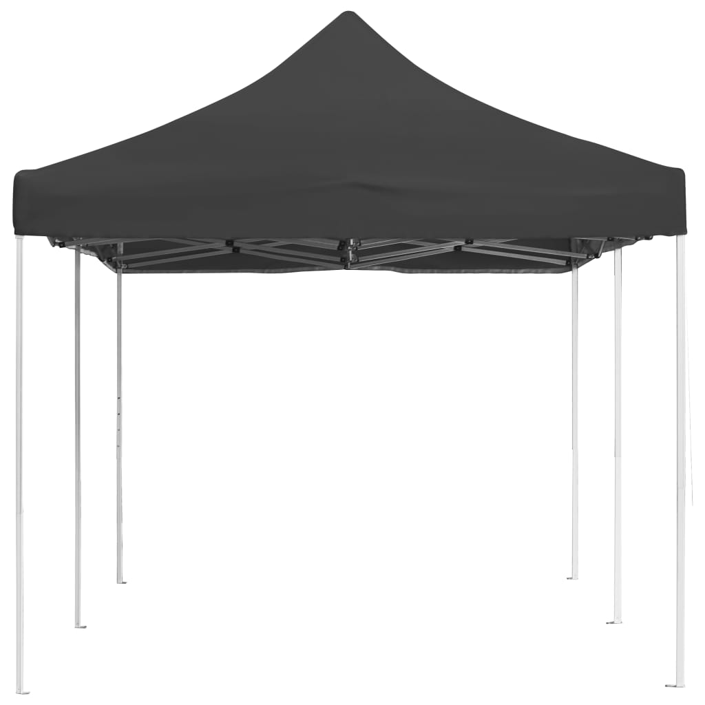 vidaXL Carpa plegable profesional de aluminio antracita 6x3 m