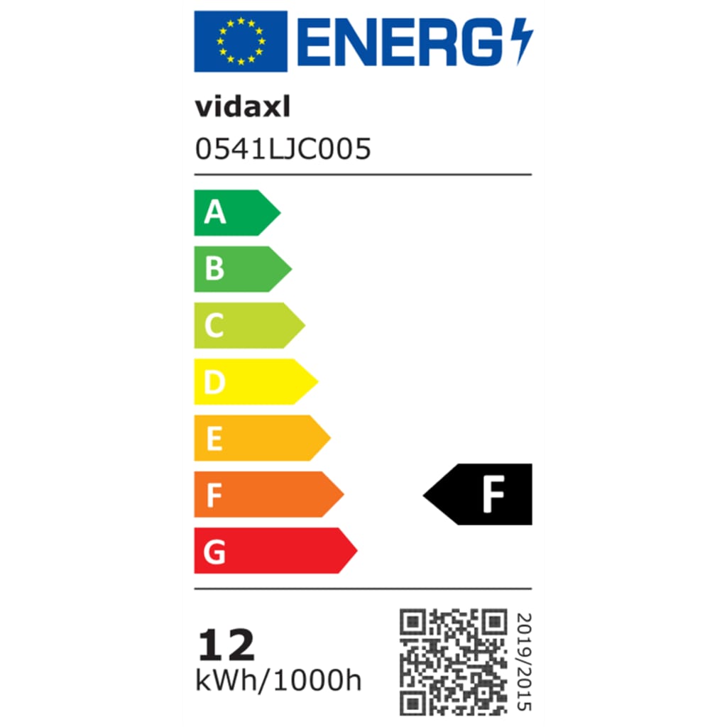 vidaXL Espejo de baño con LED 80 cm