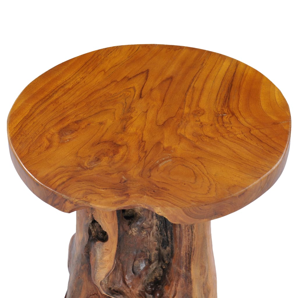 vidaXL Mesa de centro de madera maciza de teca 40x40 cm