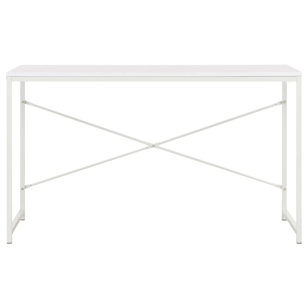 vidaXL Escritorio para ordenador blanco 120x60x70 cm