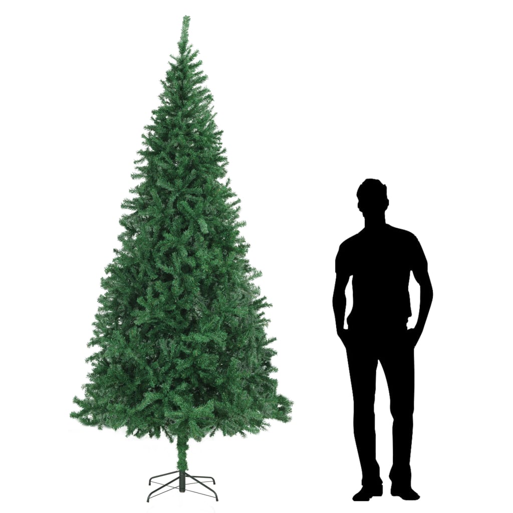 vidaXL Árbol de Navidad artificial verde 300 cm