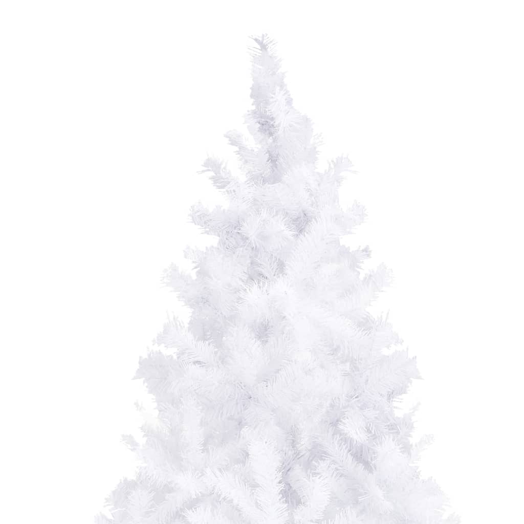 vidaXL Árbol de Navidad artificial blanco 300 cm