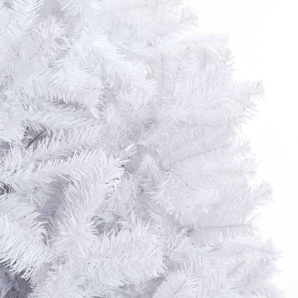 vidaXL Árbol de Navidad artificial blanco 300 cm