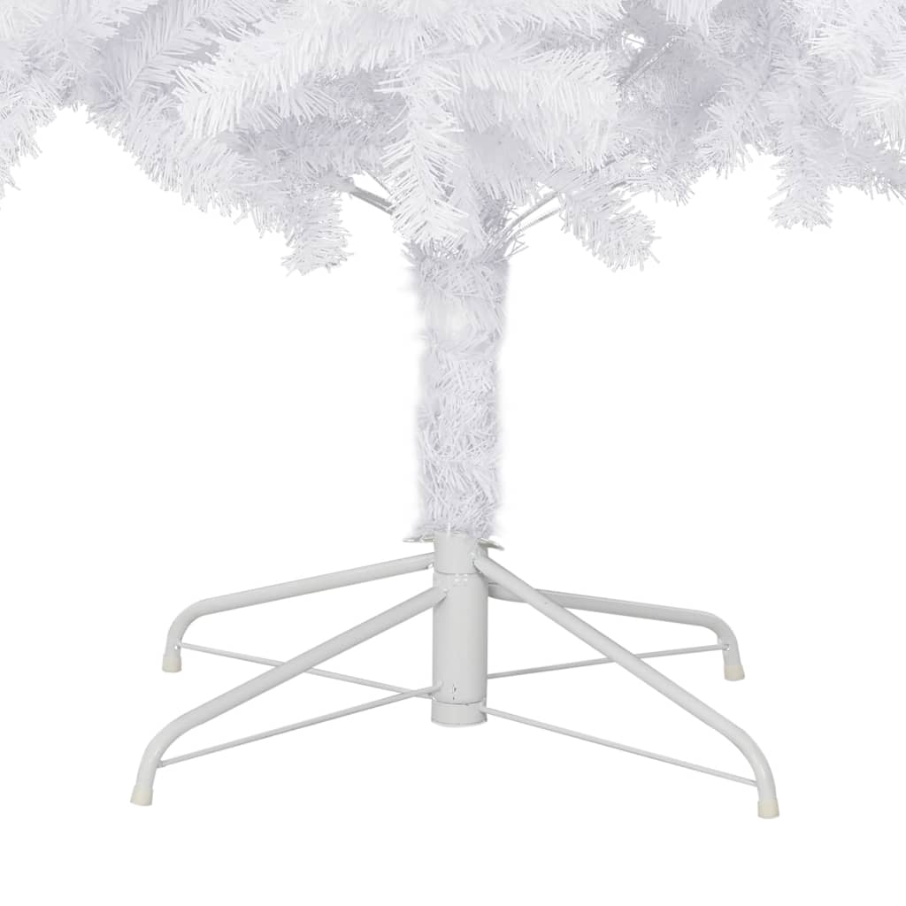 vidaXL Árbol de Navidad artificial blanco 300 cm