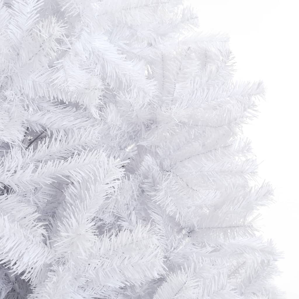 vidaXL Árbol de Navidad artificial blanco 500 cm