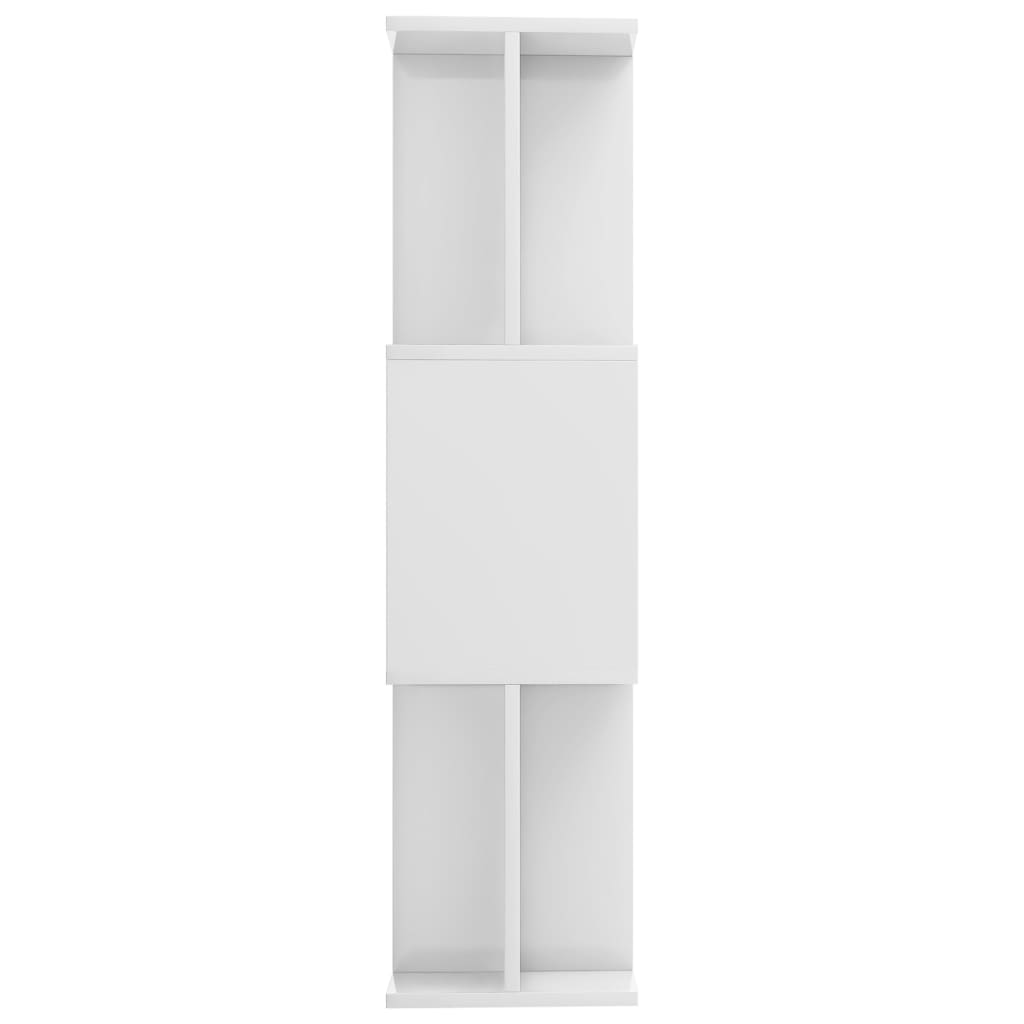 vidaXL Estantería/divisor de espacios blanco brillante 80x24x96 cm