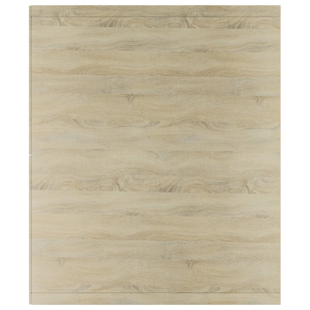 vidaXL Estantería libros madera contrachapada blanco roble 36x30x114cm