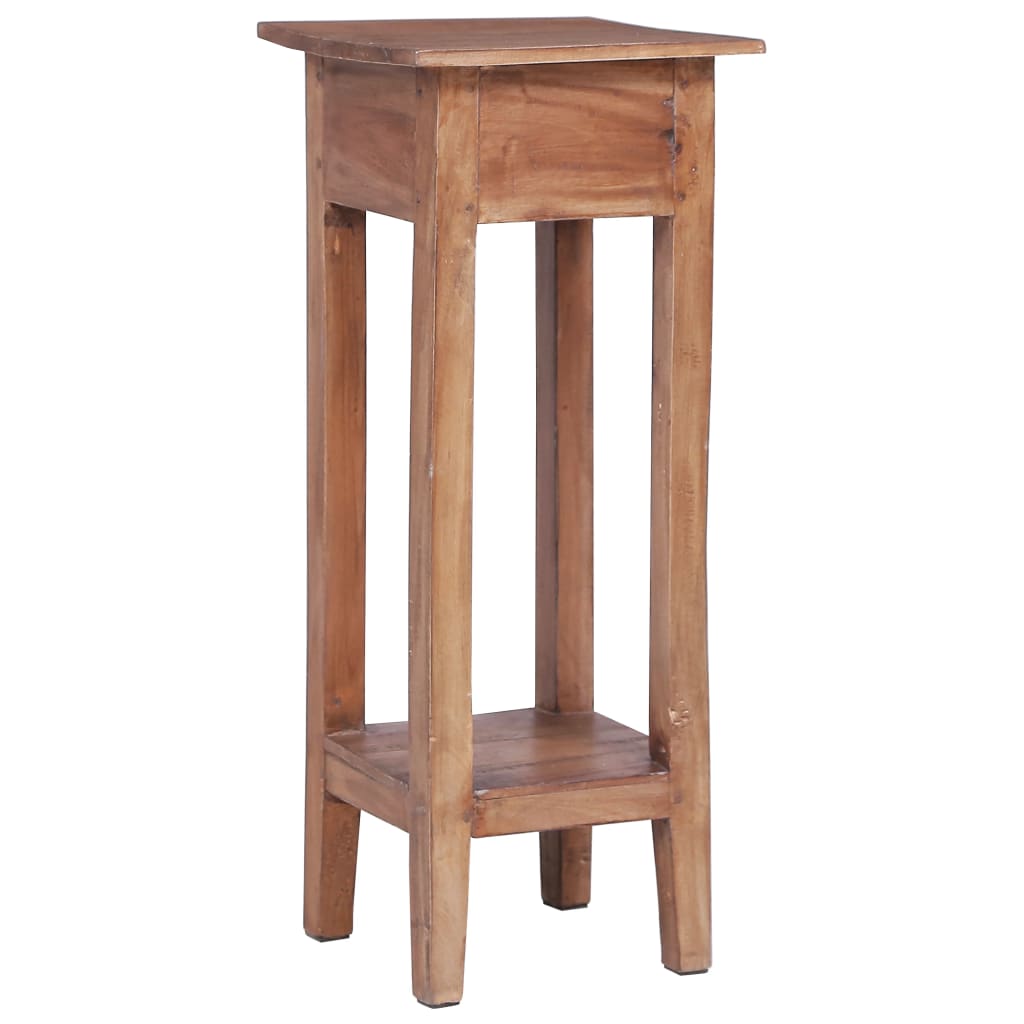 vidaXL Soporte para plantas madera maciza de caoba 30x30x75 cm