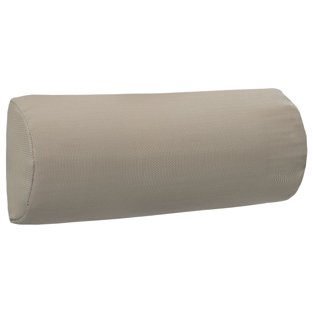 vidaXL Reposacabezas de silla jardín textilene gris taupe 40x7,5x15 cm